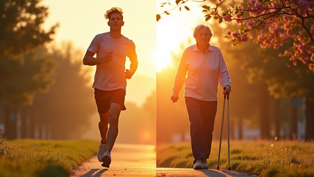 age related energy expenditure changes