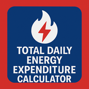 Total Daily Energy Expenditure Calculator